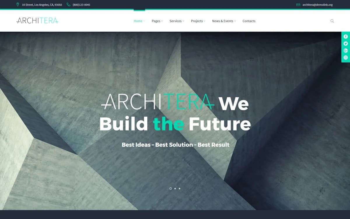 Architera - Architecture Firm Responsive WordPress Theme