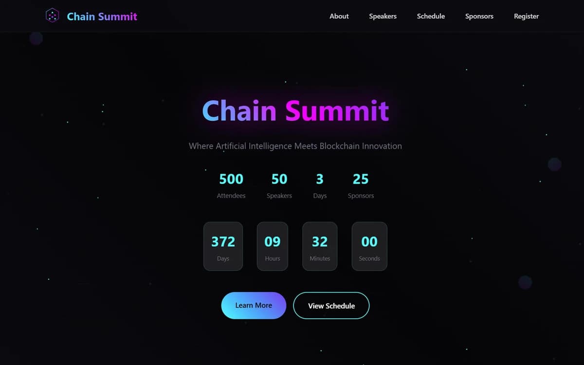 Chain Summi Free HTML Template