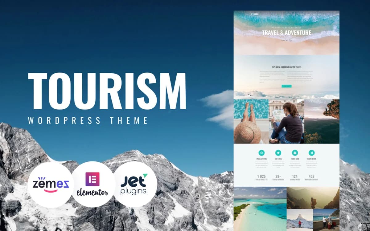 Closez - Travel Agency & Tourism WordPress Elementor Theme
