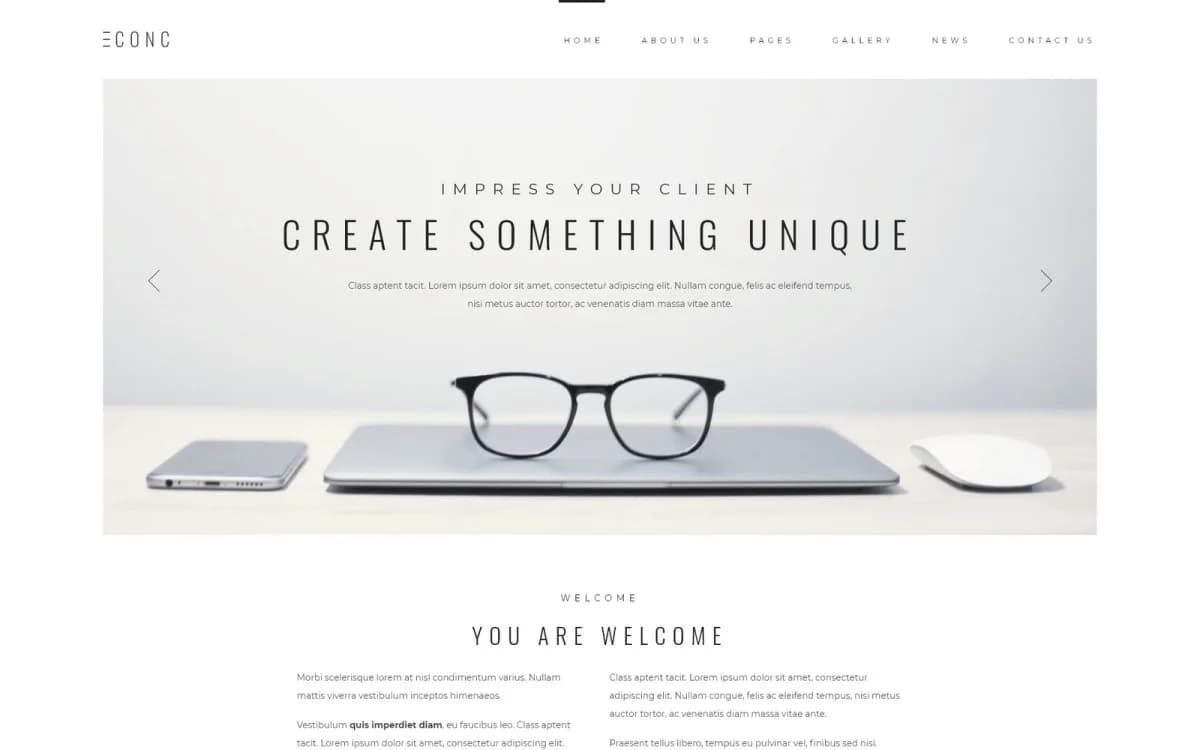 CONC - Management Company Responsive Modern Joomla Template