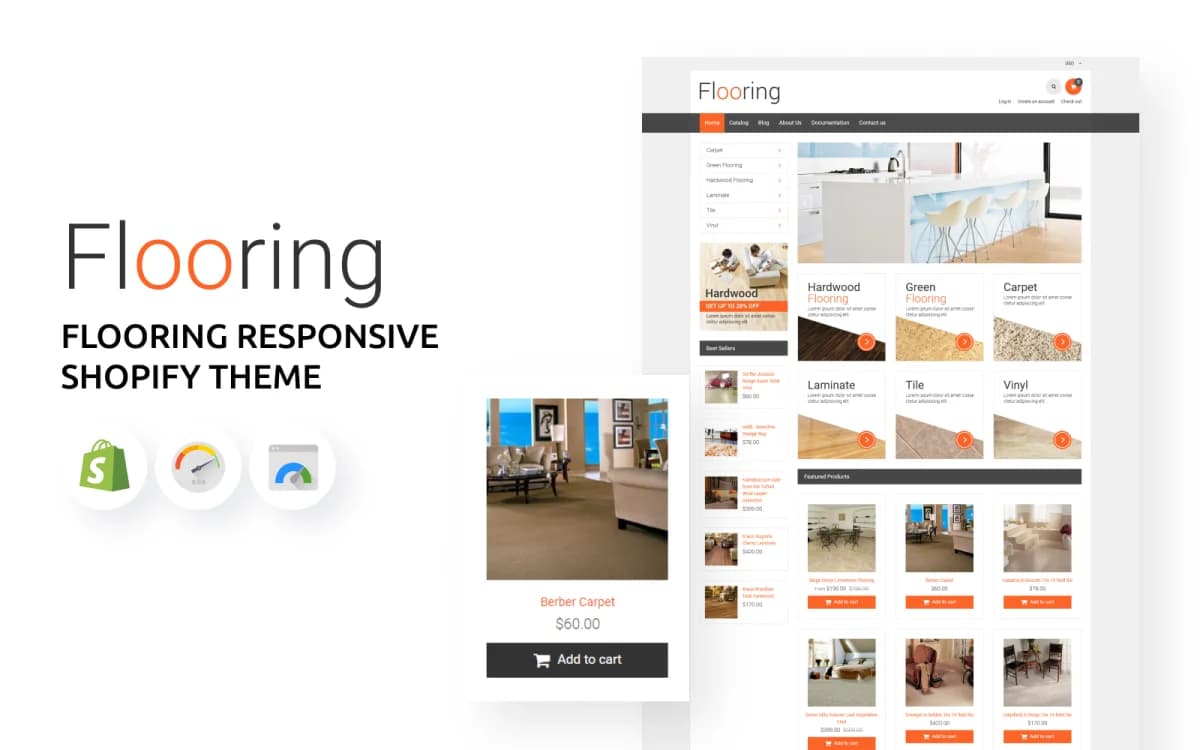 Flooring Responsive Shopify Theme