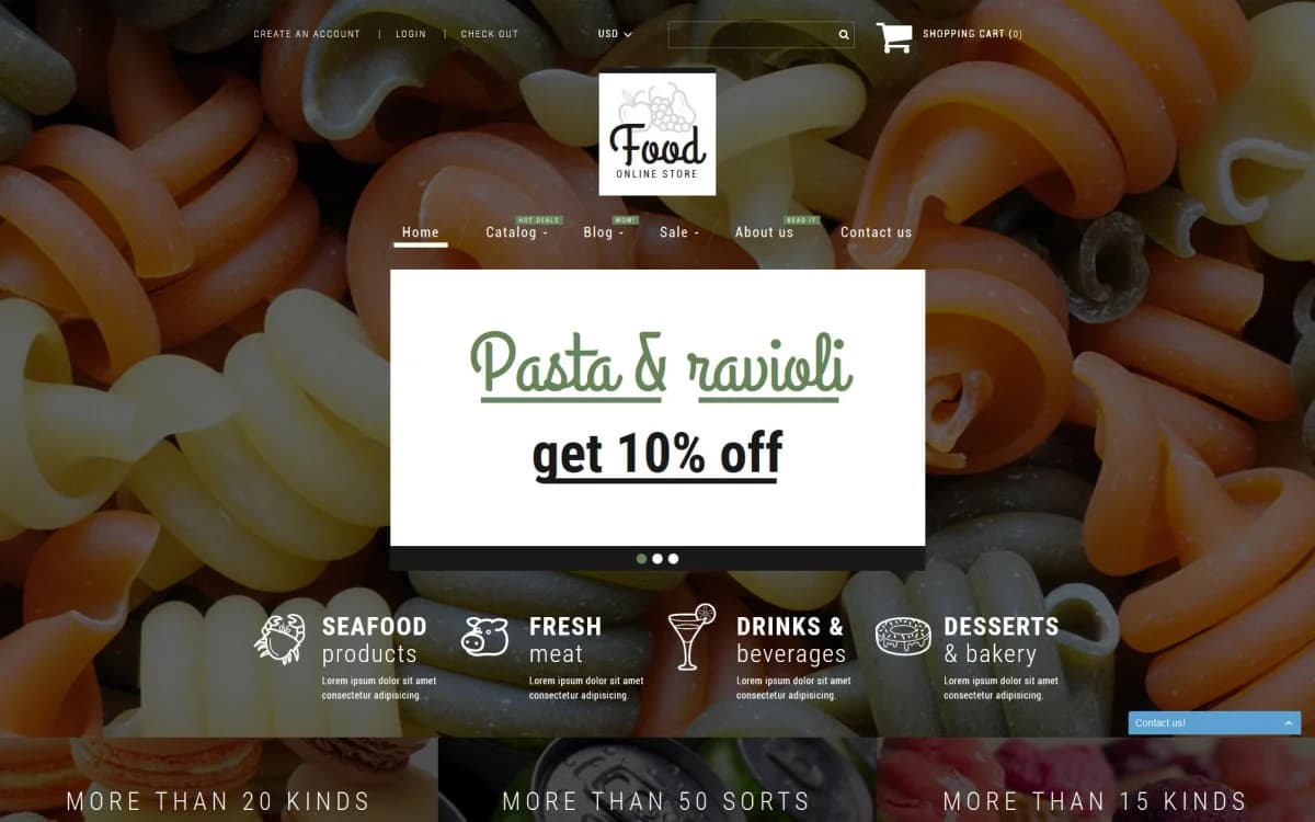 Food Shop Shopify Theme