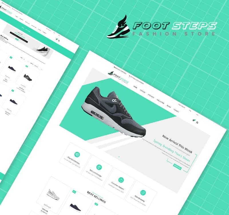 Footsteps - Shoes Multipurpose Shopify Theme