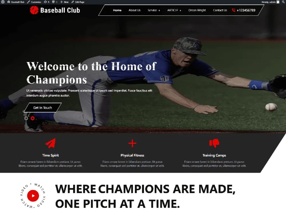 Baseball Sports Club