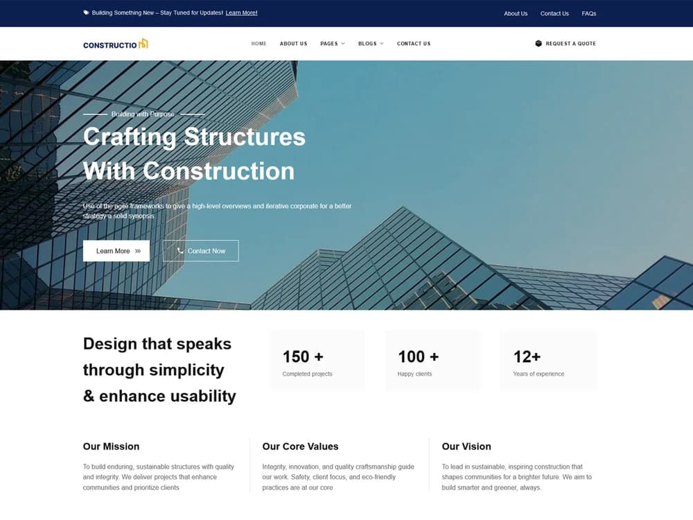 Constructionn