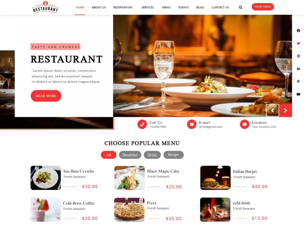 Diner Restaurant