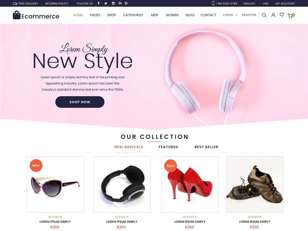 Ecommerce Mega Store