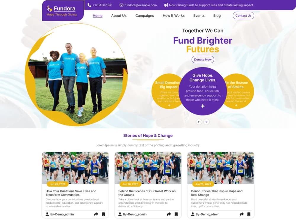 Fundraiser Nonprofit