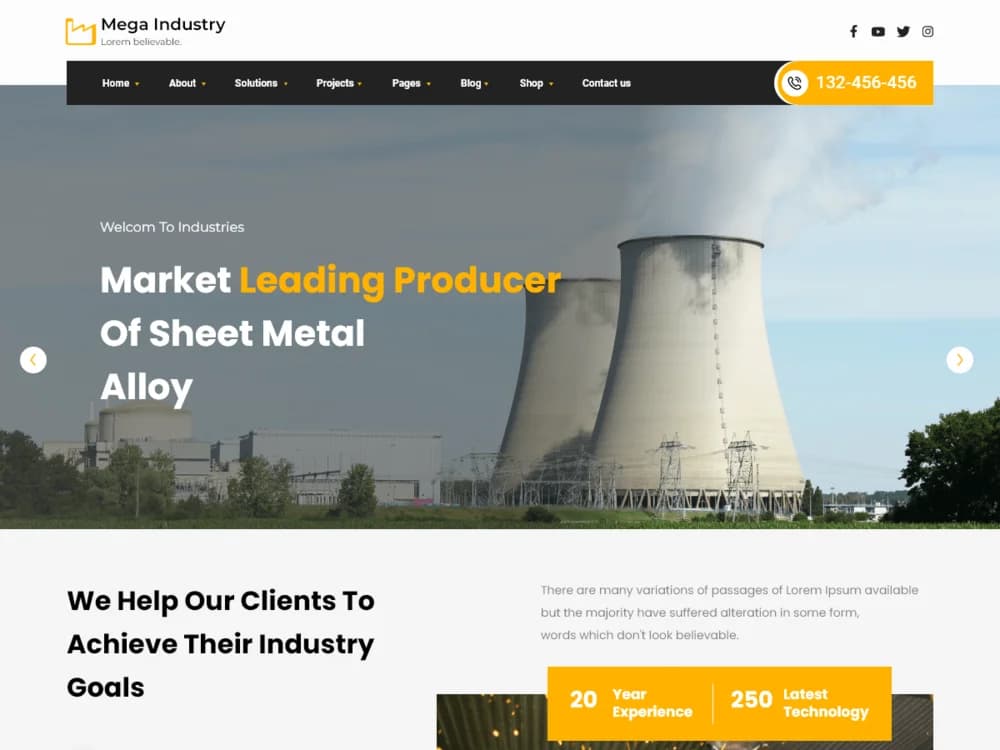 Mega Manufacturing Industry