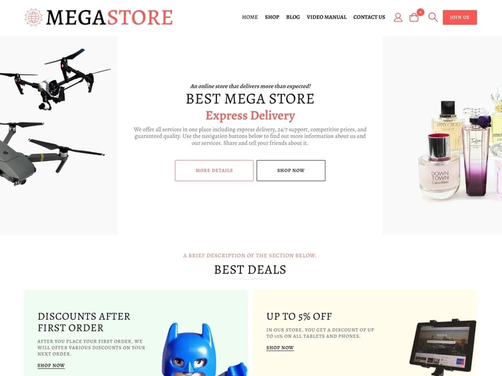 MegaStore WDA