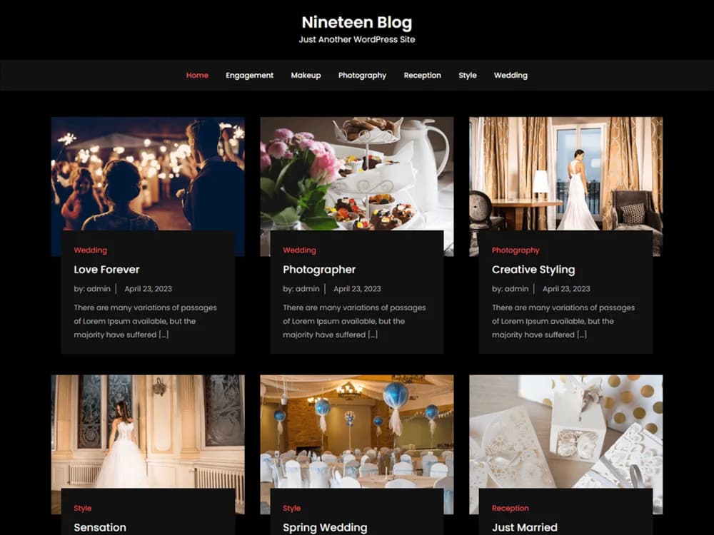 Nineteen Blog