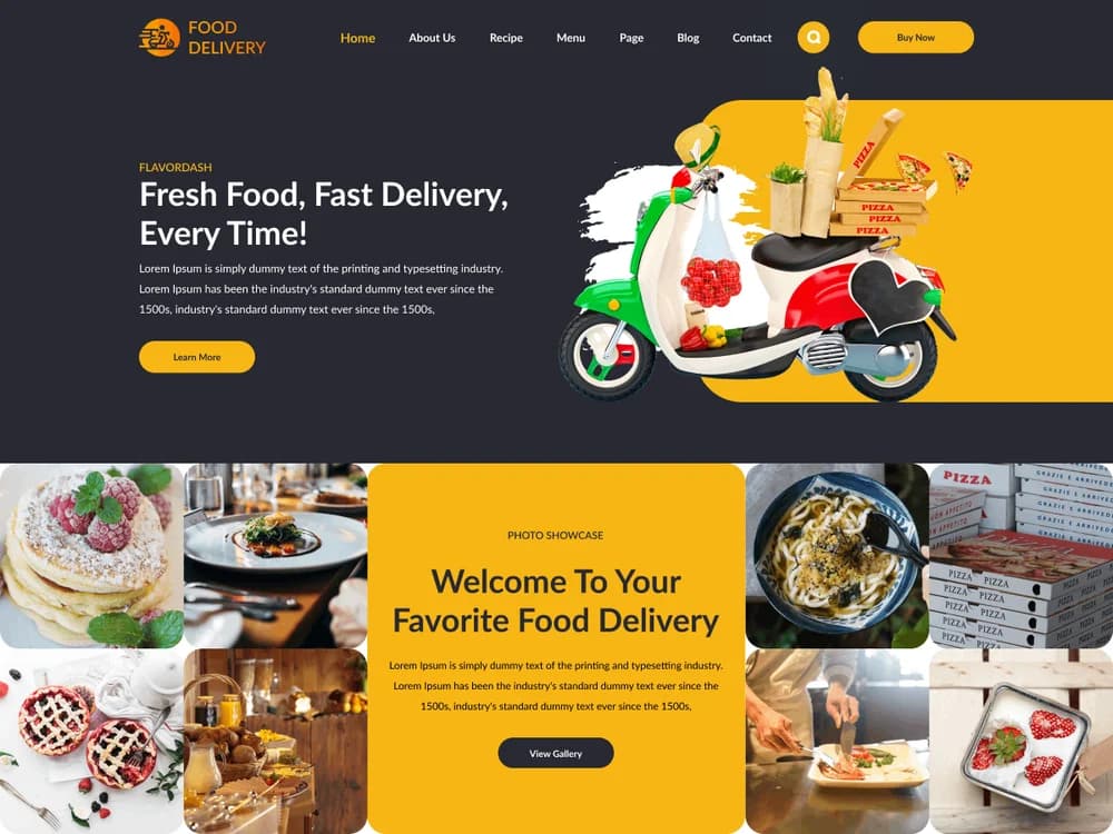 Omega Food Delivery