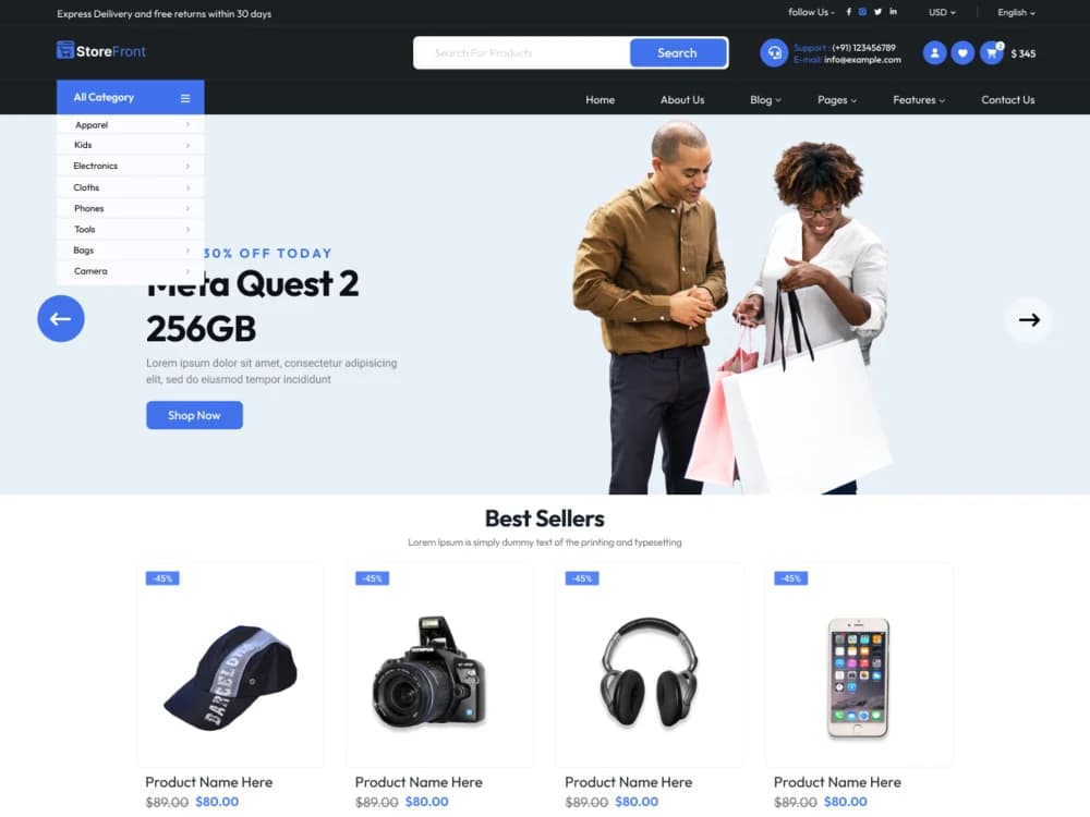 Omega Storefront