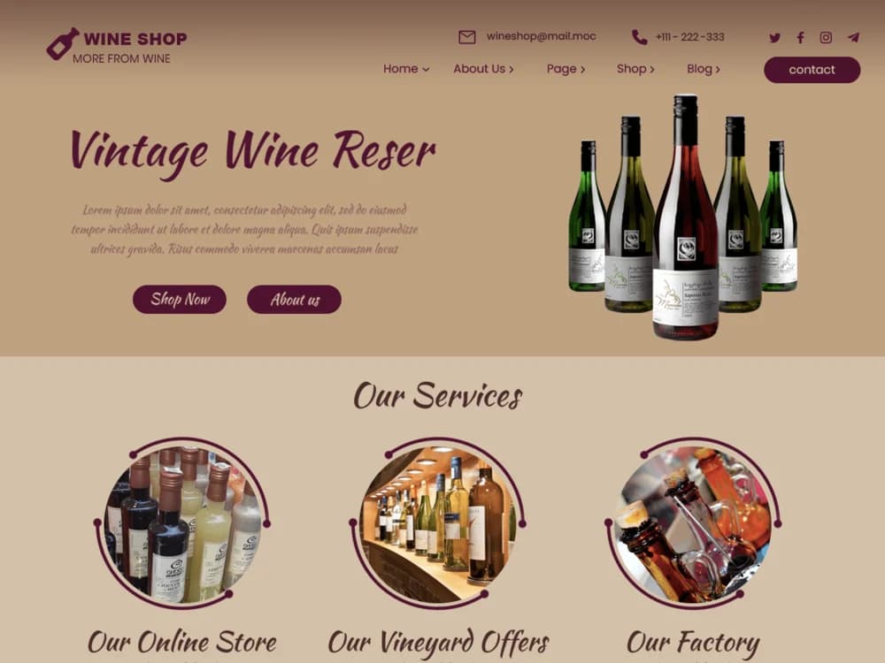 Wine Shop
