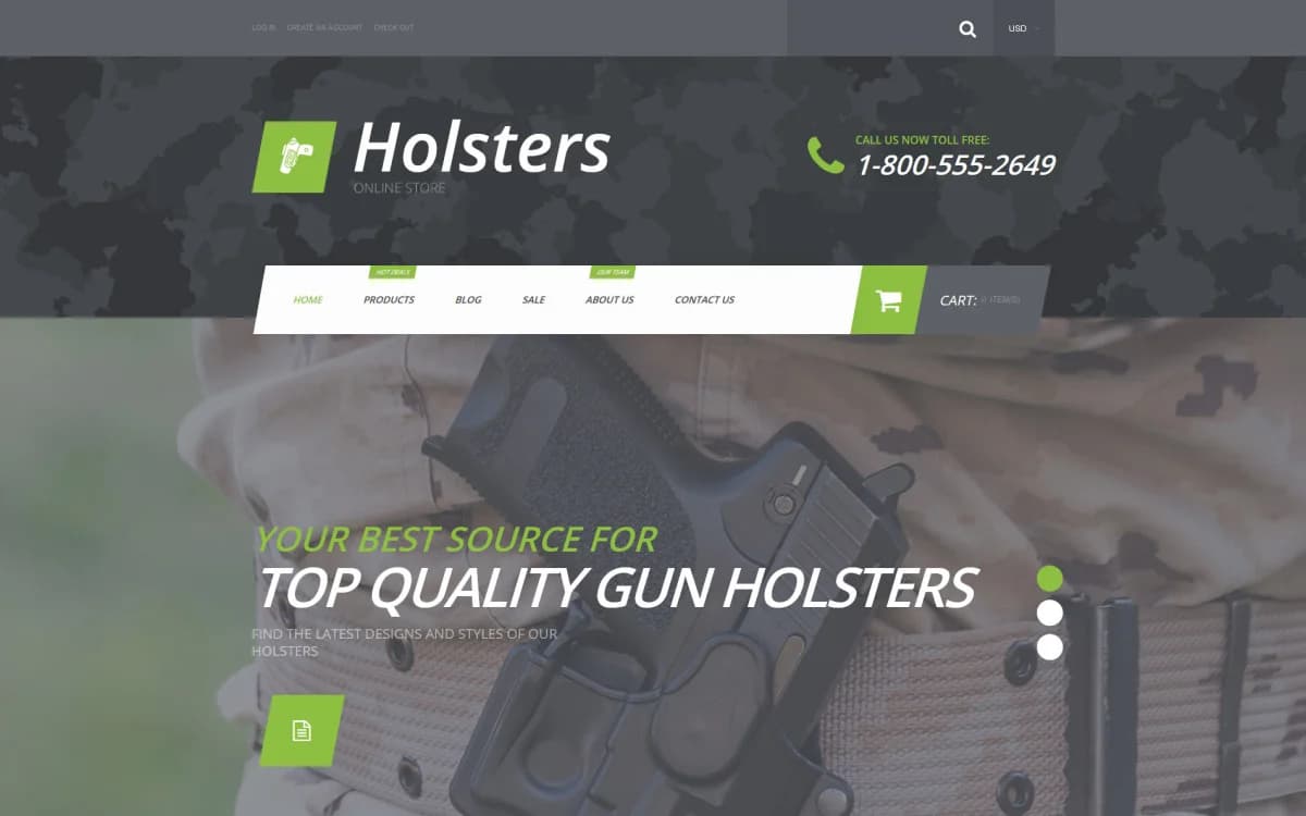 Holsters Shopify Theme