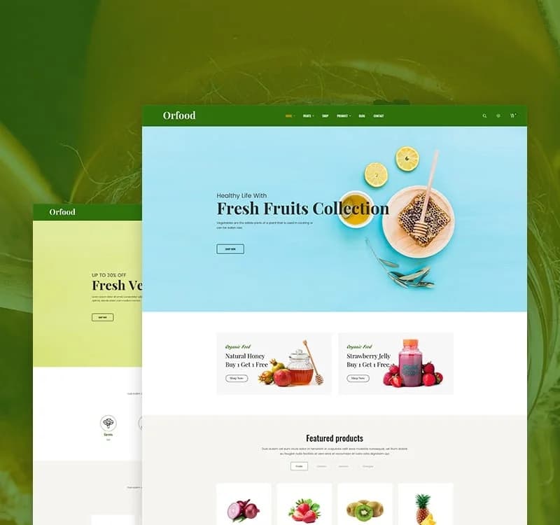 Orfood - Organic Food Shopify Theme