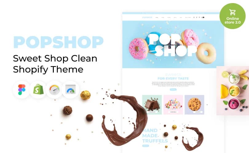 Popshop - Sweet Shop Clean Shopify Theme