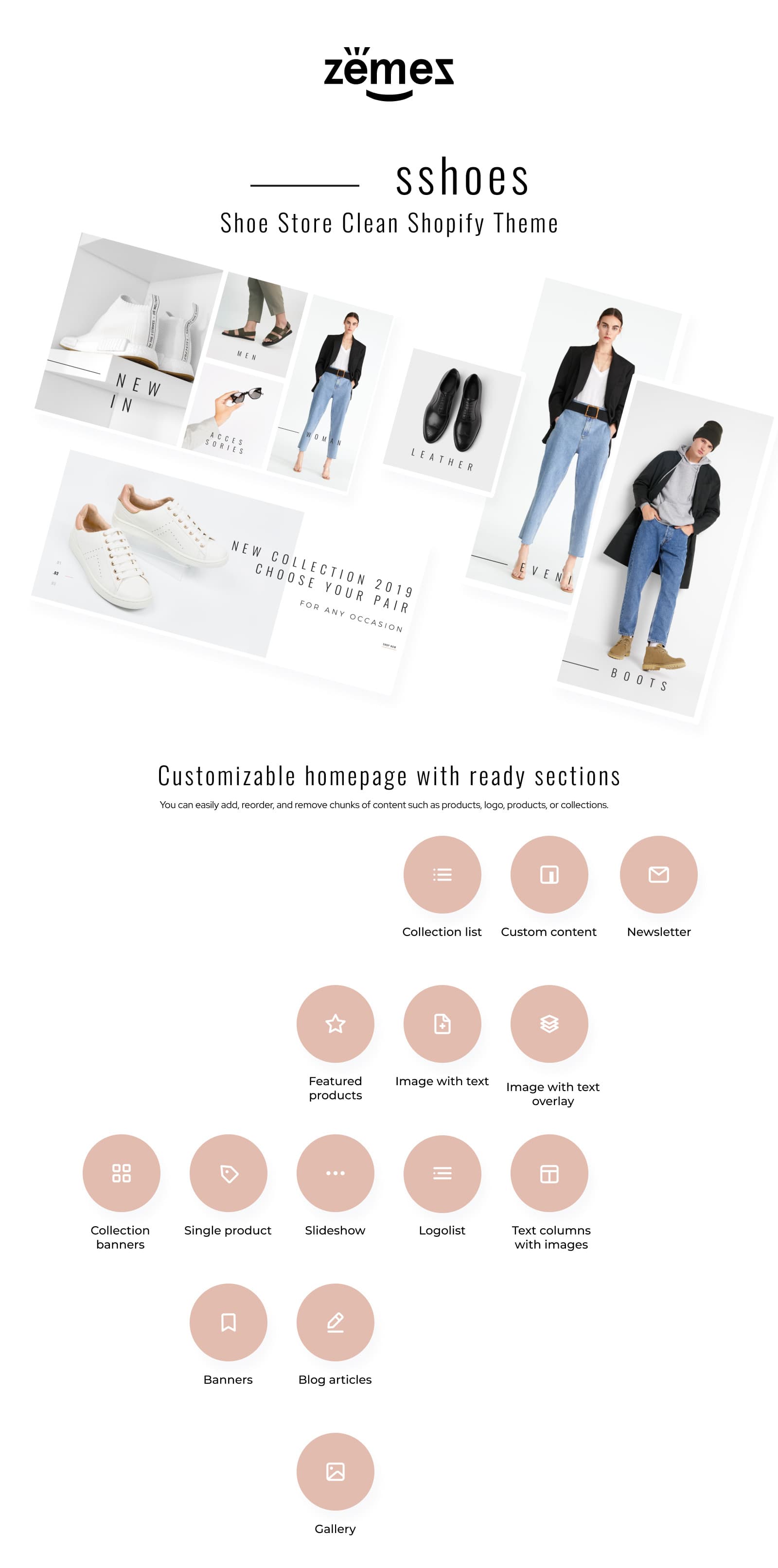 sshoes - Shoe Store Clean Shopify Theme - Screenshot 6