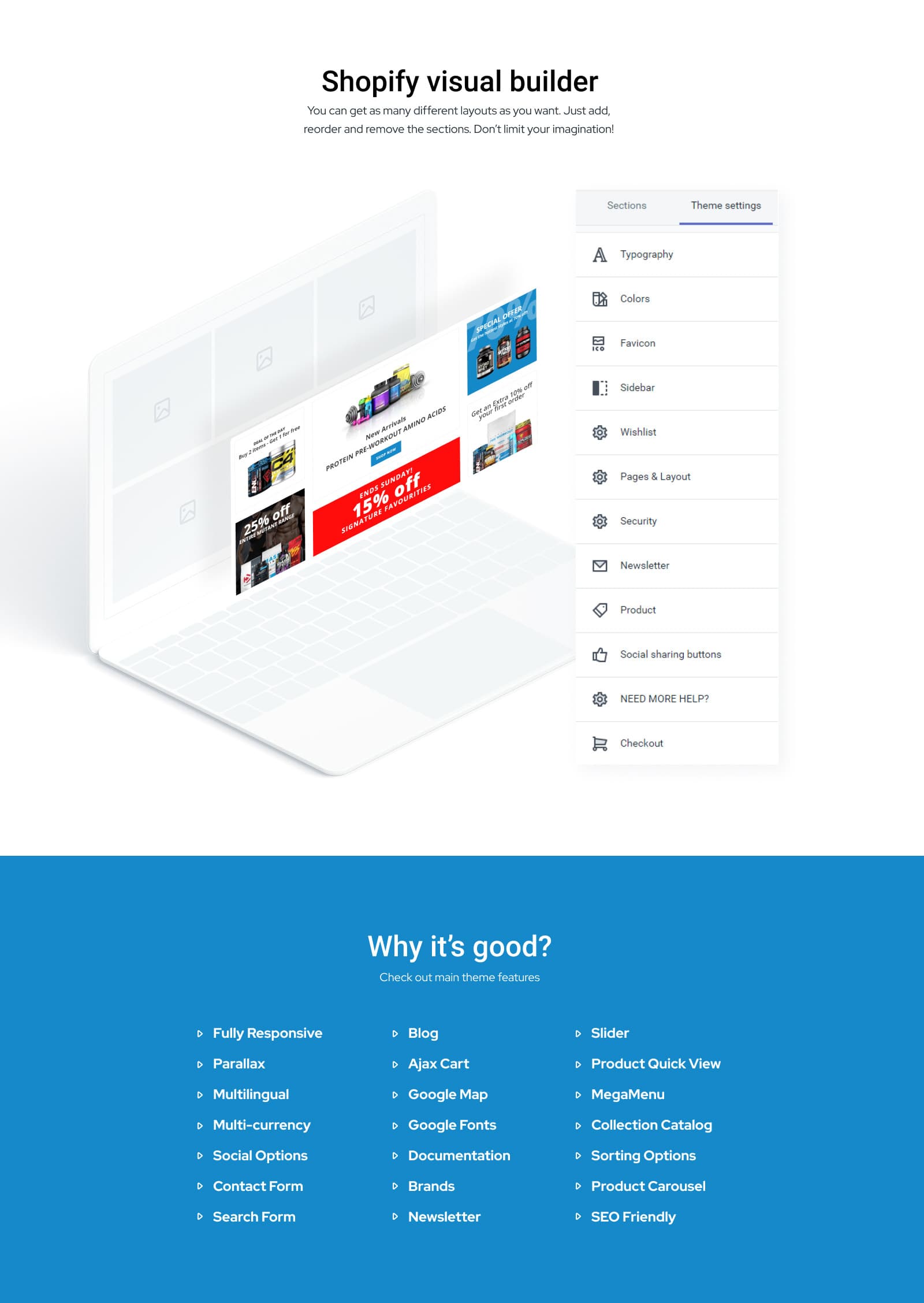 Steel Body - Sports Store E-commerce Clean Shopify Theme - Screenshot 8