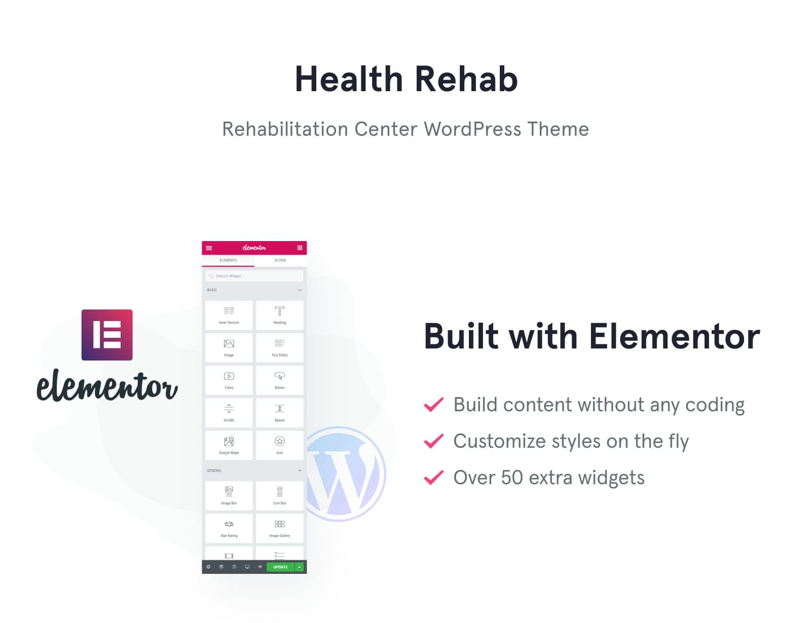 Health Rehab - Physical Therapy& Rehabilitation Center WordPress Theme - Screenshot 6