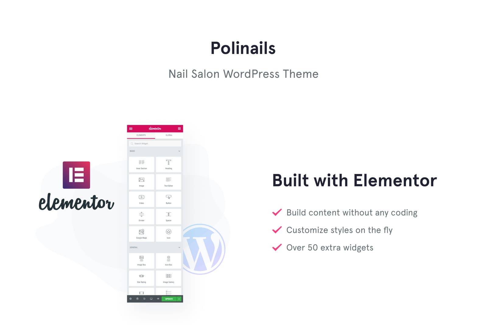 Poli Nails - Nail Salon WordPress Elementor Theme for Manicure Website - Screenshot 6