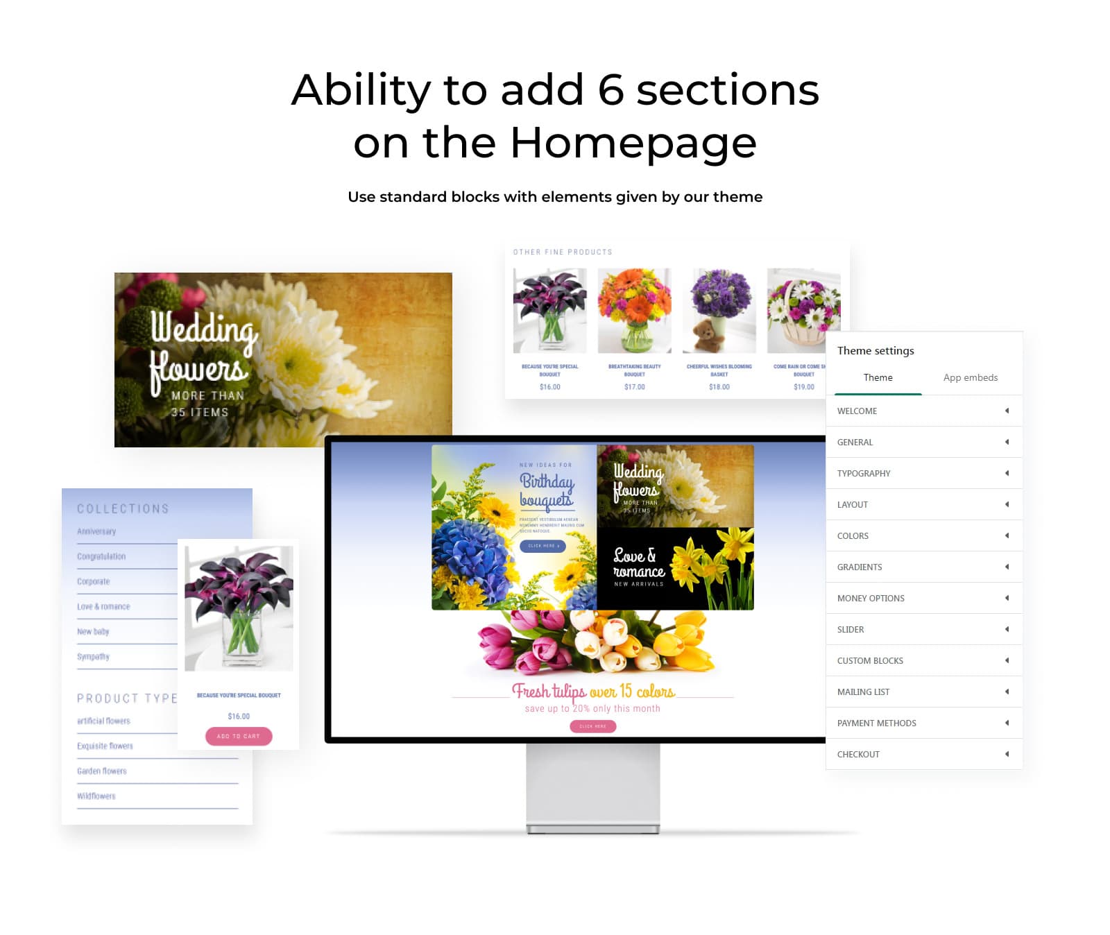 Flowers Store Shopify Theme - Screenshot 8