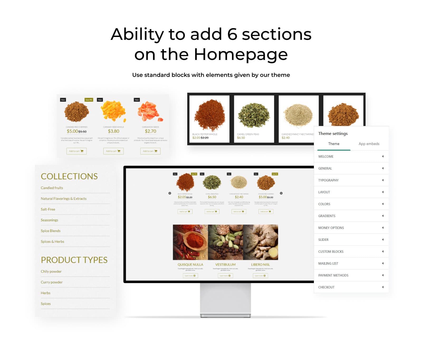 Spices for Cooking eCommerce Shopify Theme - Screenshot 8
