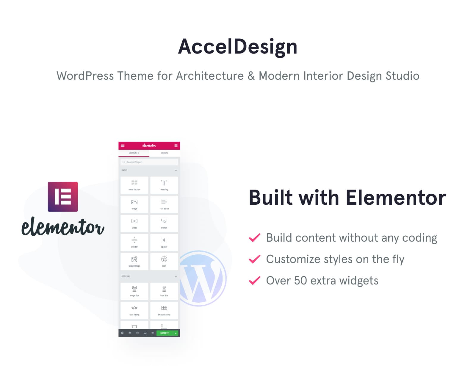 AccelDesign - Interior Design & Architecture WordPress Theme for Modern Studio - Screenshot 8