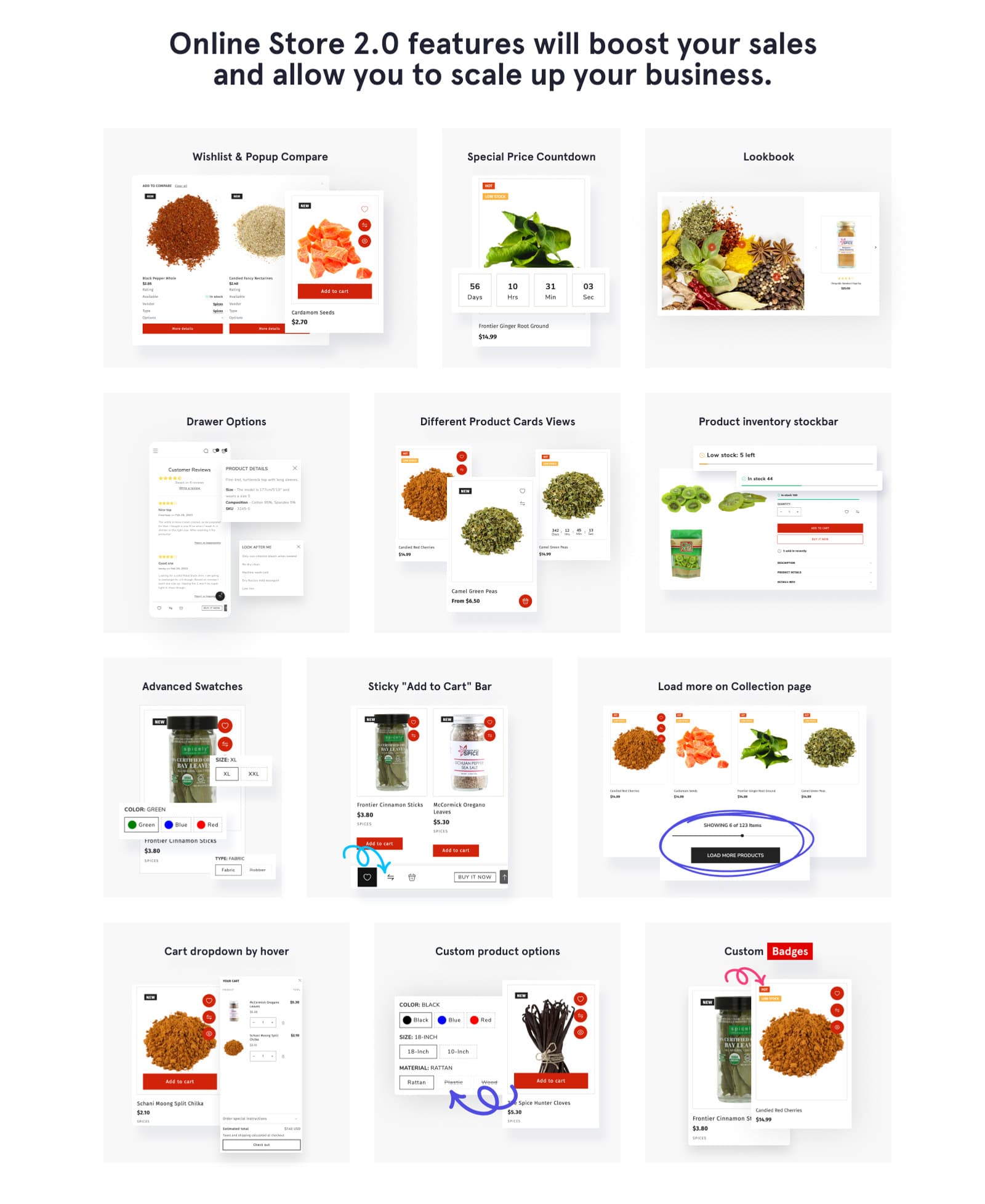Flavor Fusion - Responsive Spice Shop Online Store 2.0 Shopify Theme - Screenshot 10