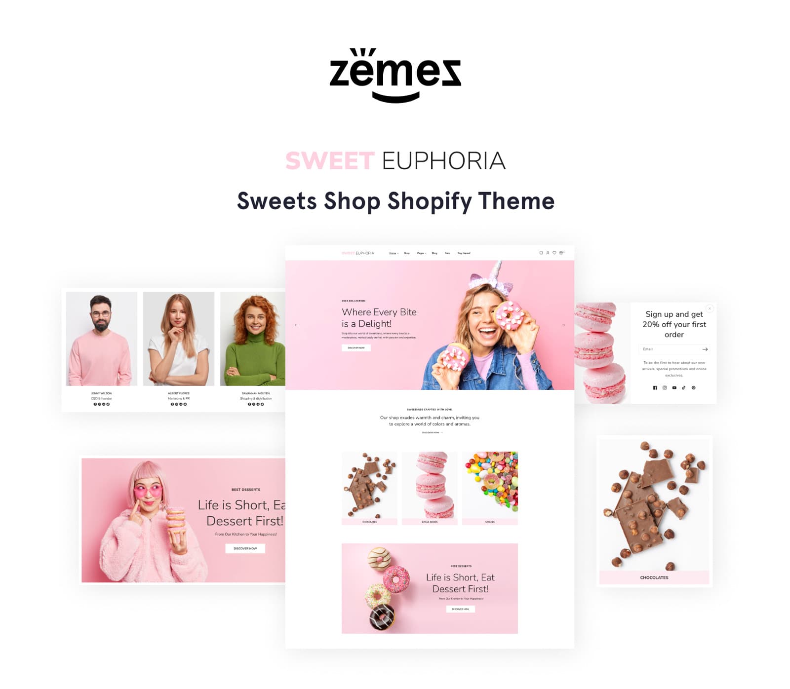 Sweet Euphoria - Sweets' King Online Store 2.0 Shopify Theme - Screenshot 6