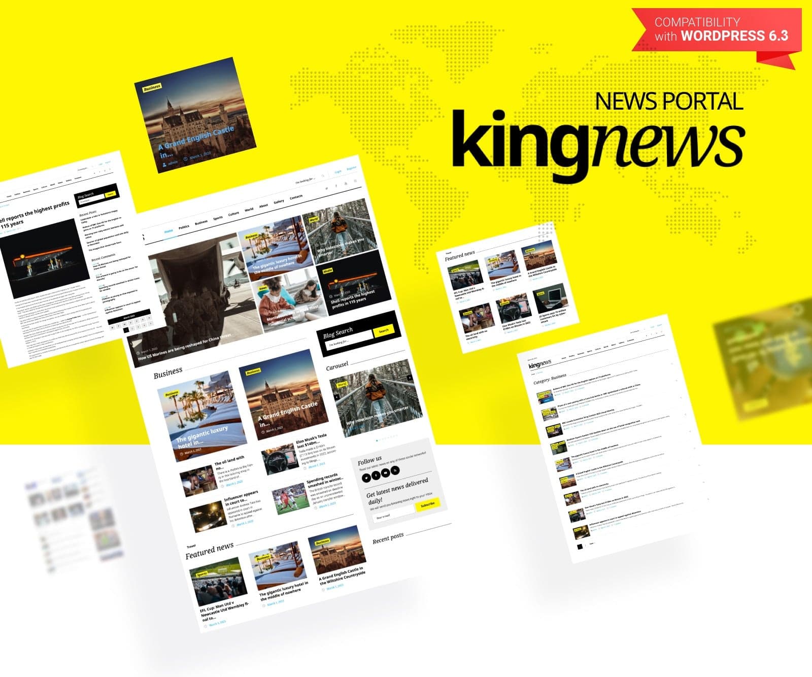 KingNews - News Portal & Magazine WordPress Theme - Screenshot 6