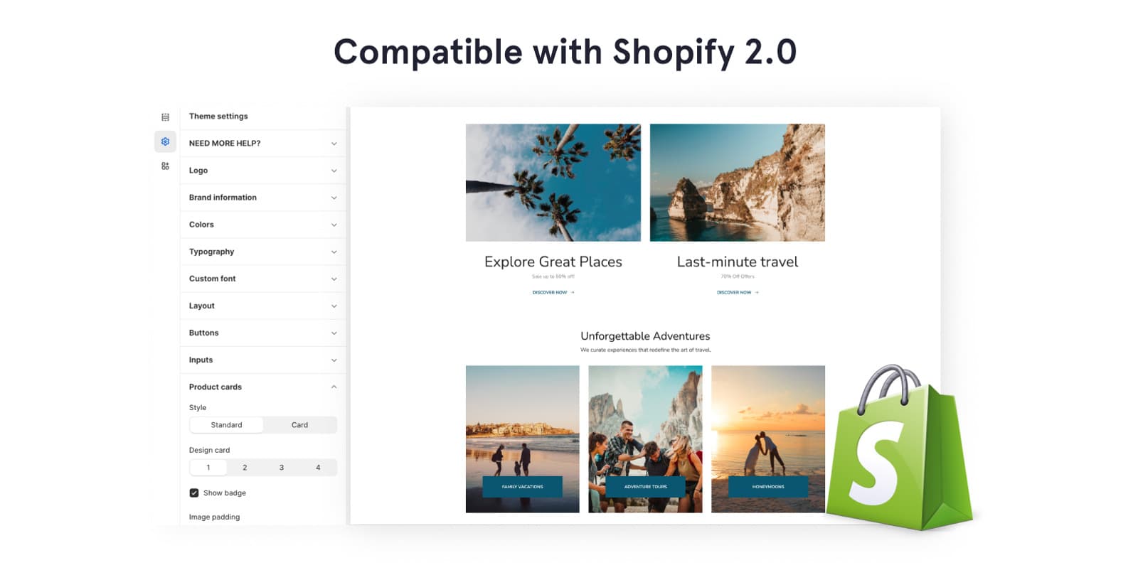 Travel Bureau eCommerce Shopify Online Store 2.0 Theme - Screenshot 8
