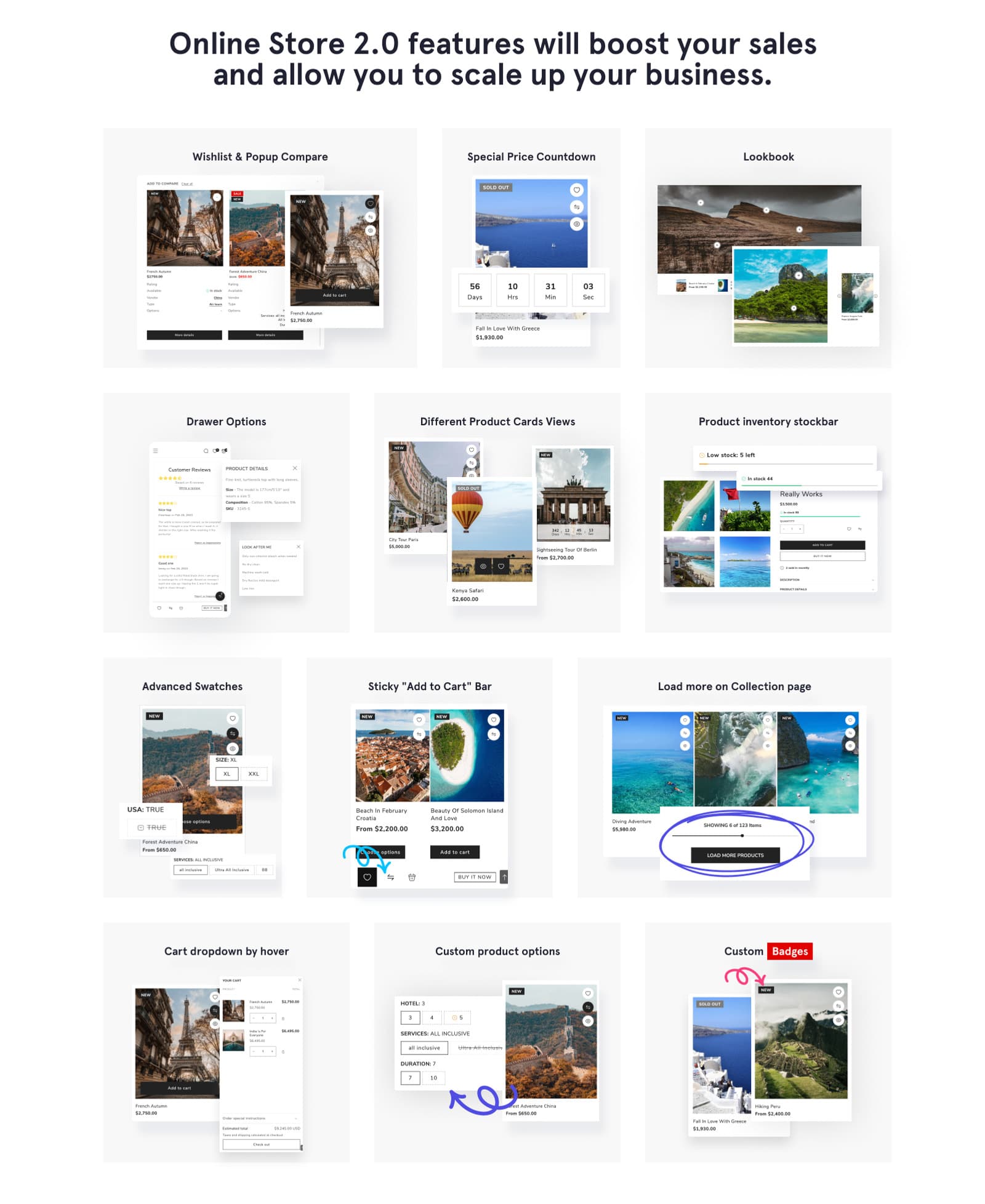 Vista Voyage - Travel Agency Responsive Online Store 2.0 Shopify Theme - Screenshot 10