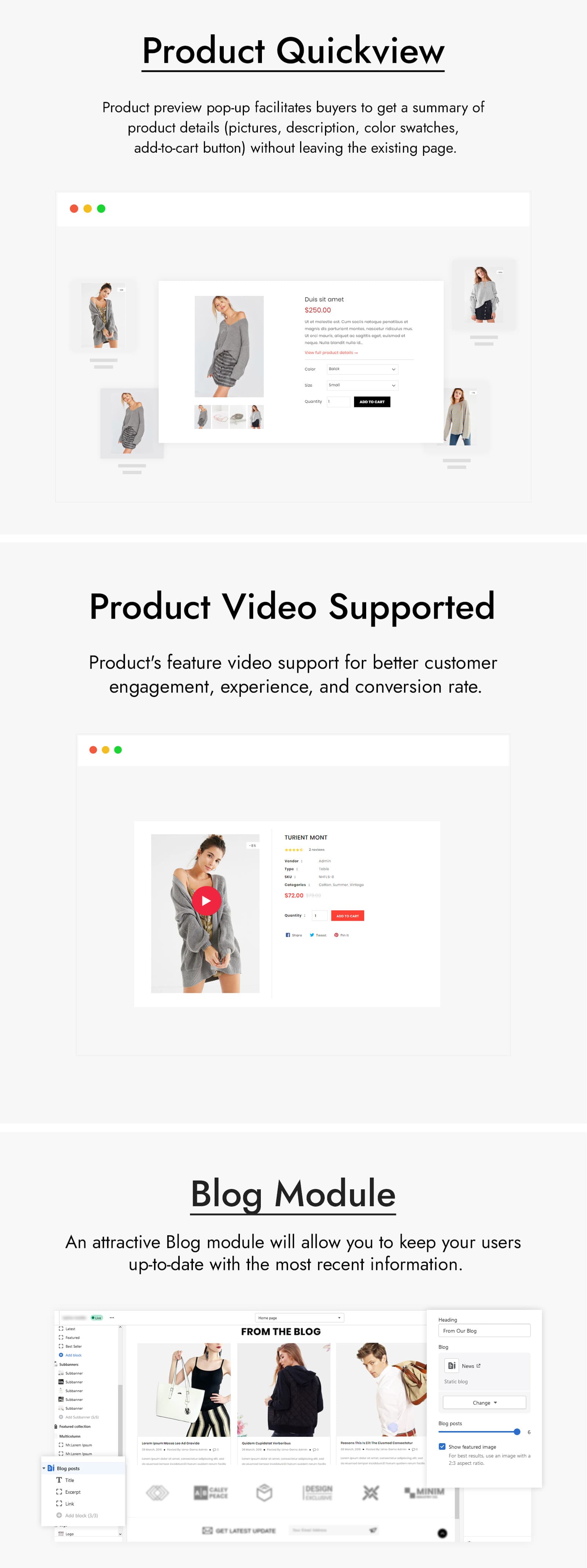 Limo - Sectioned Multipurpose Store Shopify Theme - Screenshot 8