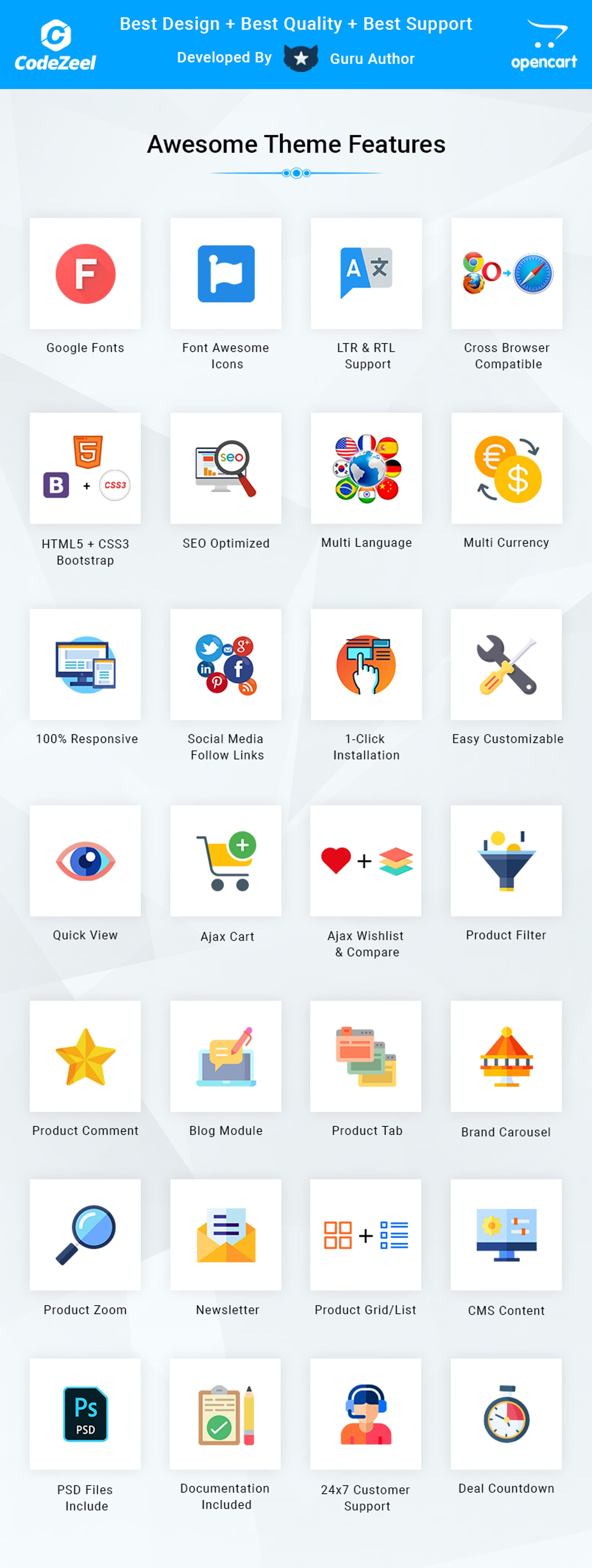 Ergola - Furniture Store OpenCart Responsive Template - Screenshot 6