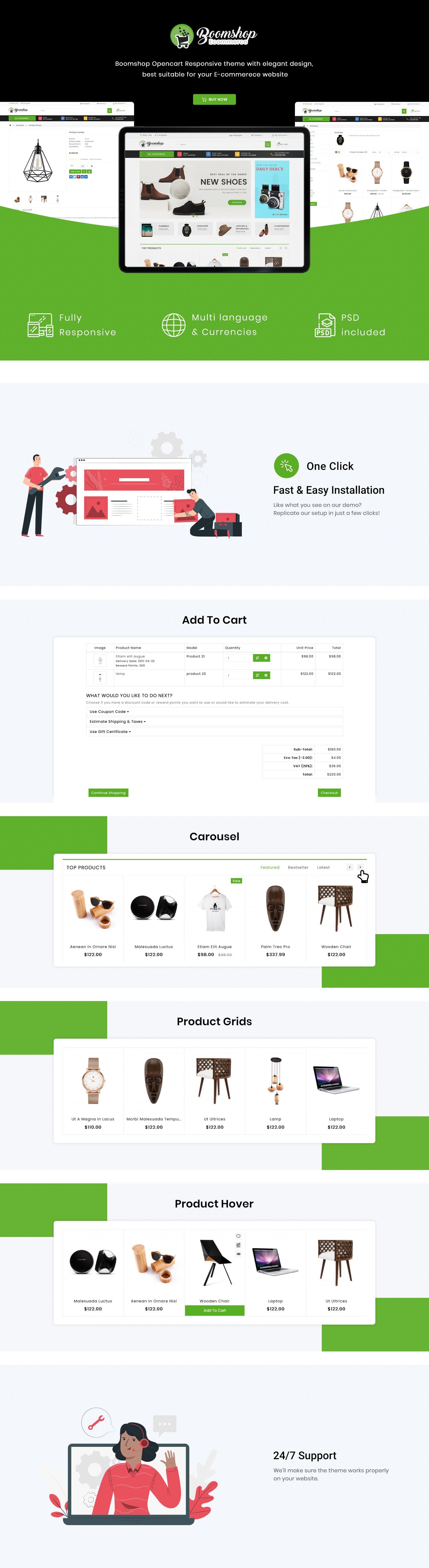 Boomshop - Shopping Mall OpenCart Template - Screenshot 6