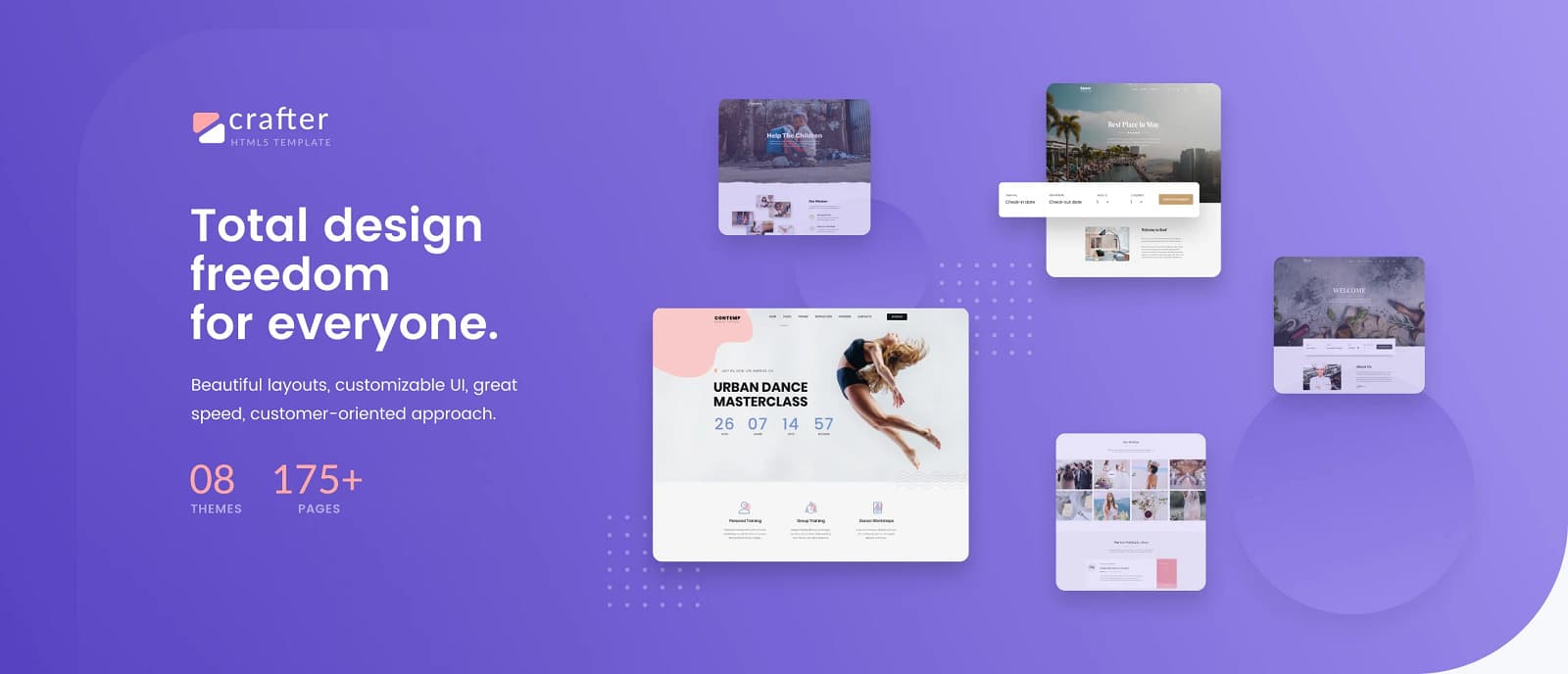 Crafter - Multipurpose Modern Bootstrap 5 Website Template - Screenshot 6
