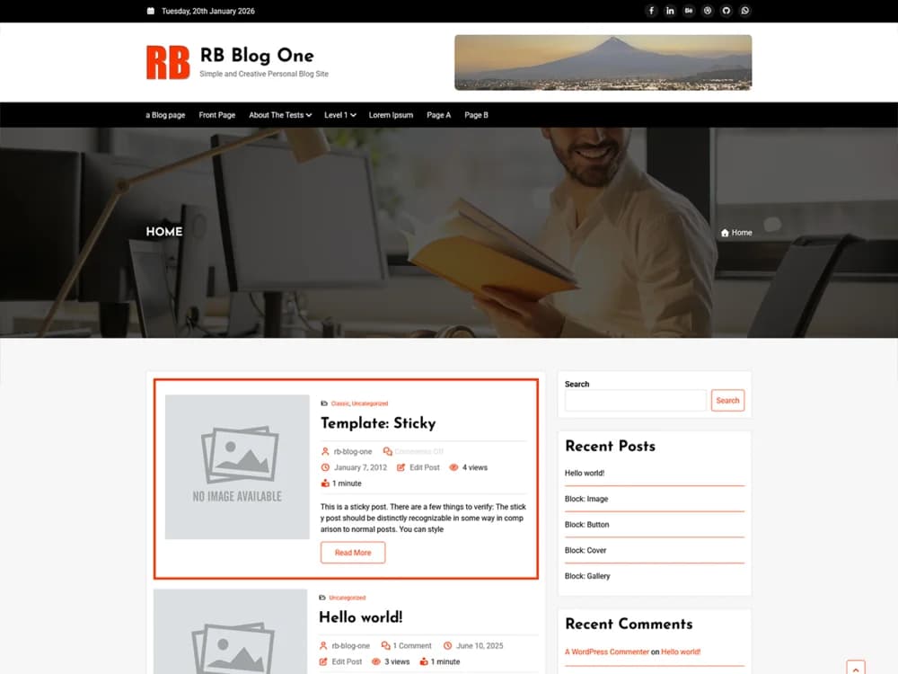RB Blog One