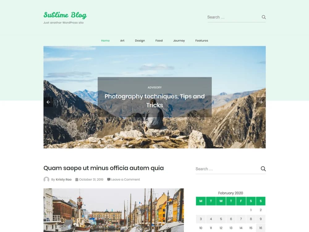 Sublime Blog