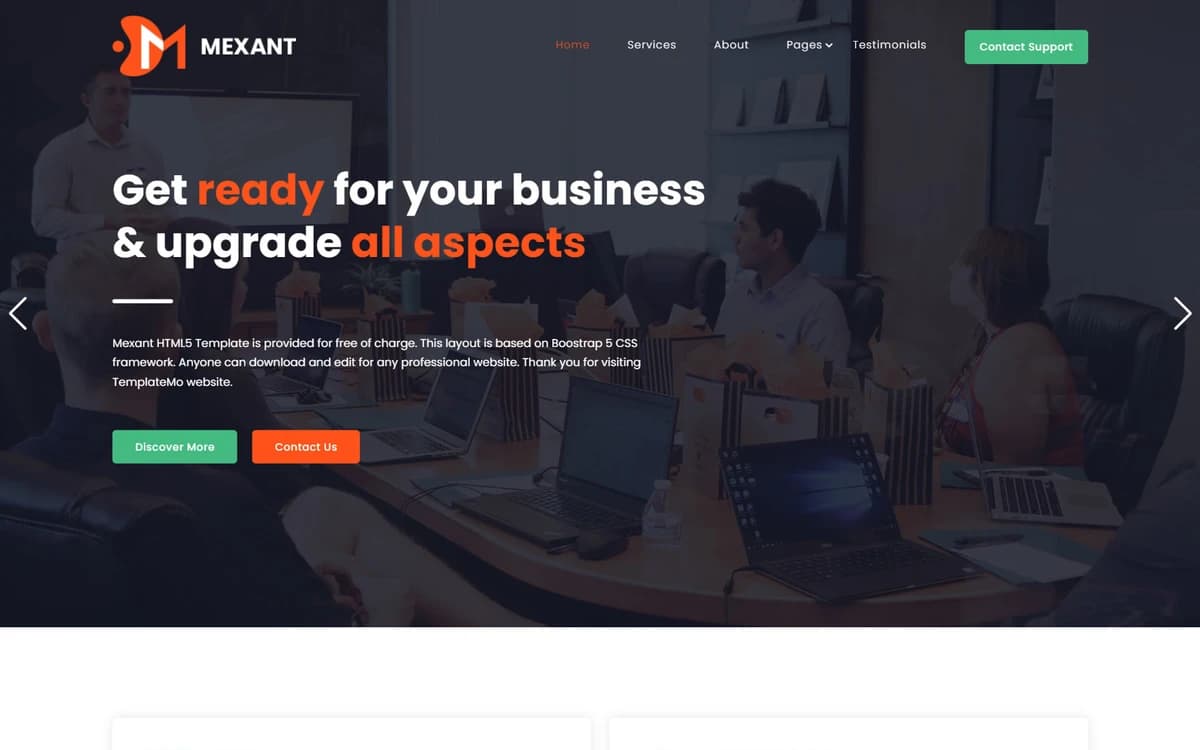 Mexan Free HTML Template