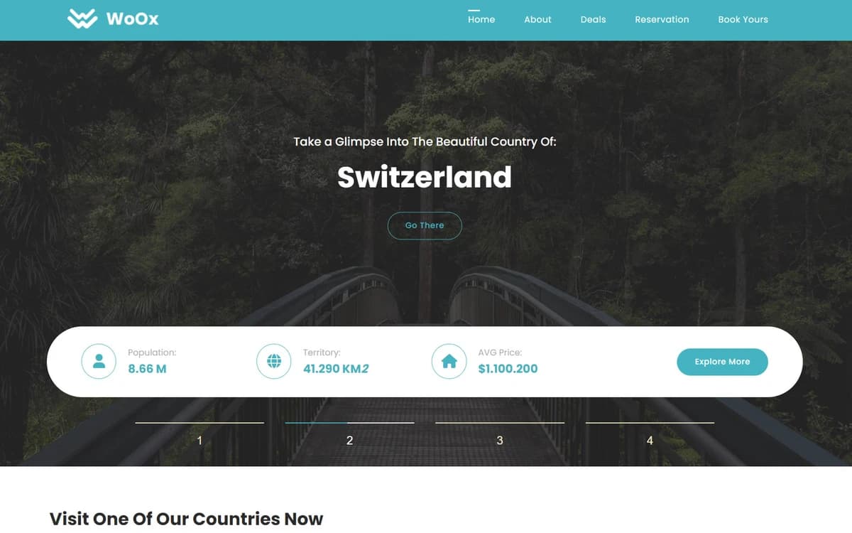 Woox Trav Free HTML Template