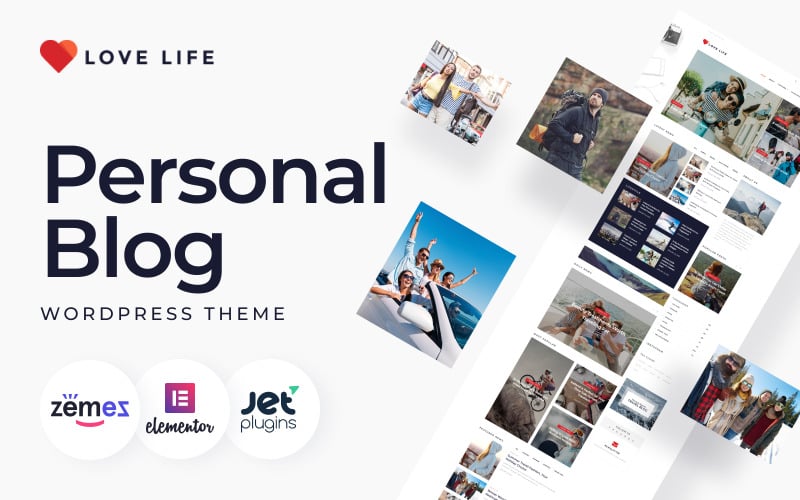 103 love life responsive personal blog wordpress theme