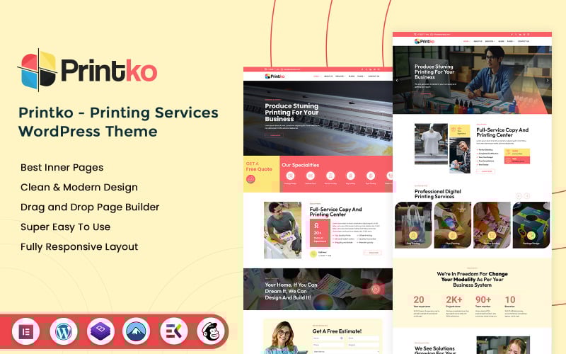 114 printko – wordpress theme fur druckdienste