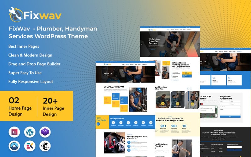 116 fixwav – wordpress theme fur klempner und handwerkerdienste
