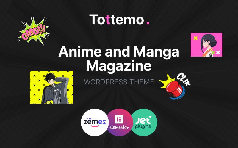 131 tottemo anime and manga magazine wordpress theme