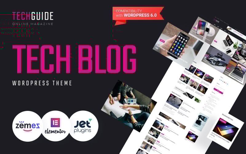 142 techguide tech blog wordpress elementor theme