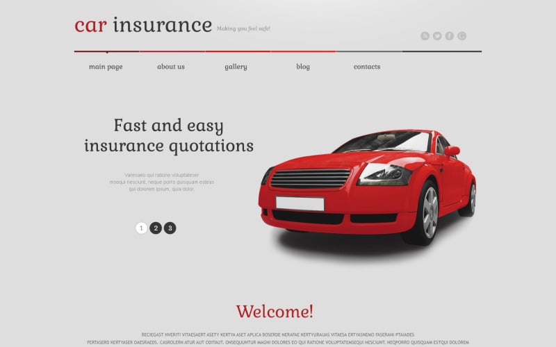 146 autoversicherung responsive wordpress theme