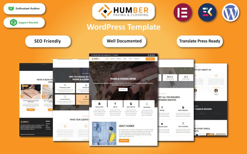 146 humber paving construction and flooring wordpress template