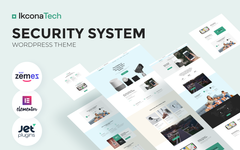 153 ikcon tech security system wordpress theme
