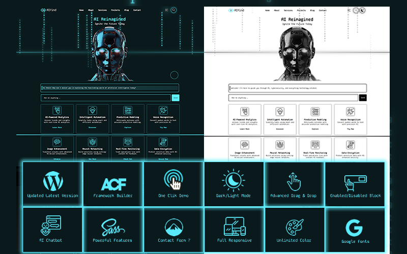 1623 aifind ai and technology wordpress theme